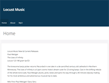 Tablet Screenshot of locustmusic.com